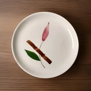 Blue Ridge Pottery 6 1/4" Bread & Butter Plate IRONSTONE BERRY Bamboo Pattern